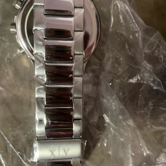 Armani Exchange Navy Chronograph Timepiece - Picture 8 of 9